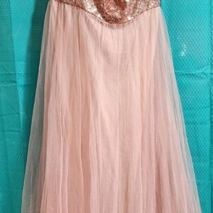 Plus Size Ever Pretty Rose Gold Formal Dress